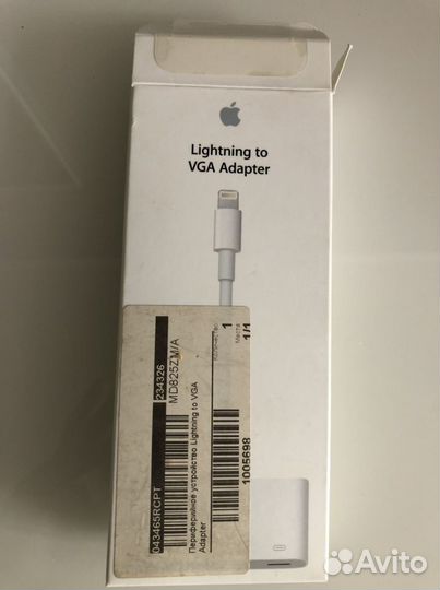 Переходник Apple оригинал новый