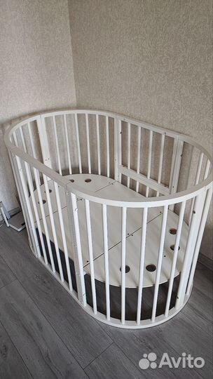 Детская кроватка с универсальным маятником 7в 1