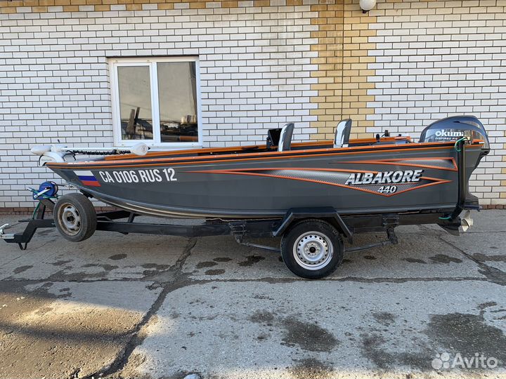 Рыболовная лодка Albakore 440 rs + Yamaha 40
