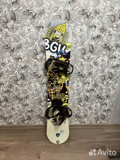 Сноуборд Palmer 149+ крепления Burton custom