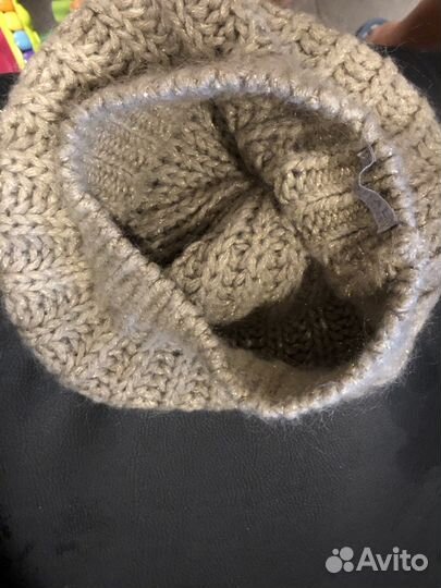 Берет вязанный