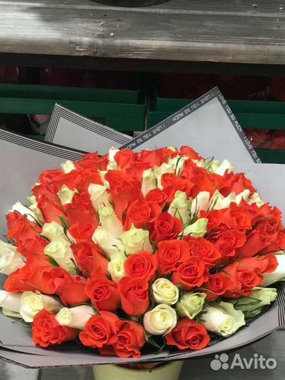 Букет из 51 розы