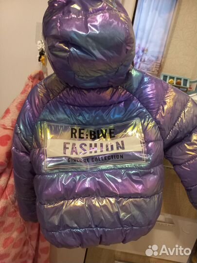 Куртка для девочки весна-осень 104