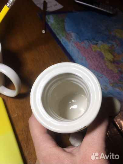 Баночка/вазочка керамическая