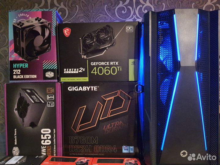 Новый Game Max PC RTX4060Ti 16GB+Core i5 12400F