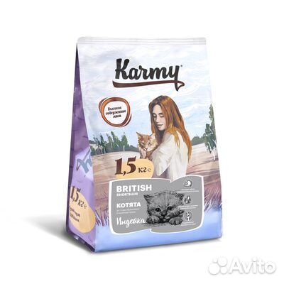 Karmy Сухой корм для беременных и кормящих кошек и