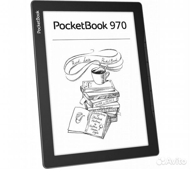 Электронная книга PocketBook 970, серый