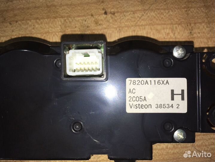 Блок управления кондиционером Mitsubishi ASX