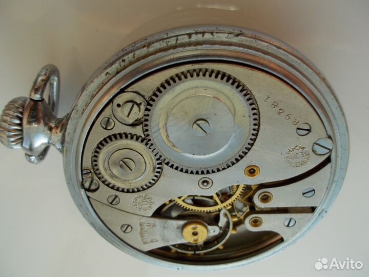 Карманные часы СССР 2-й часовой завод. Вып.1939г