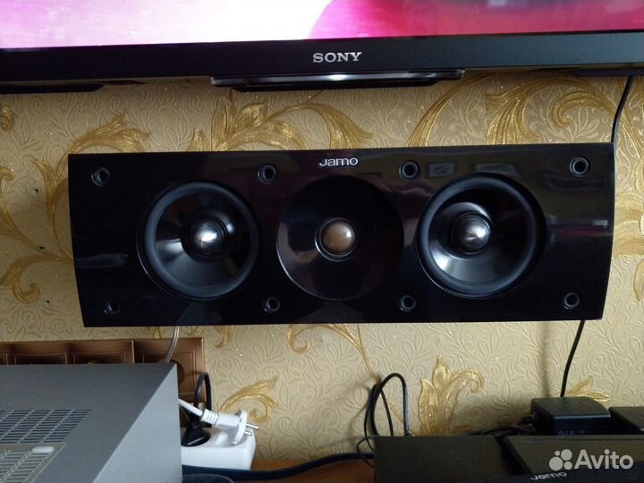 Акустика jamo S606 + ресивер yamaha HTR-6140