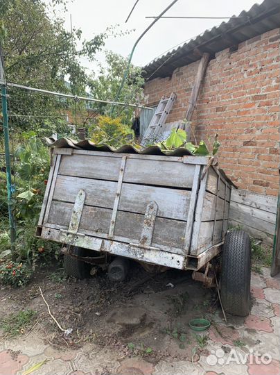 Телега для мотоблока бу