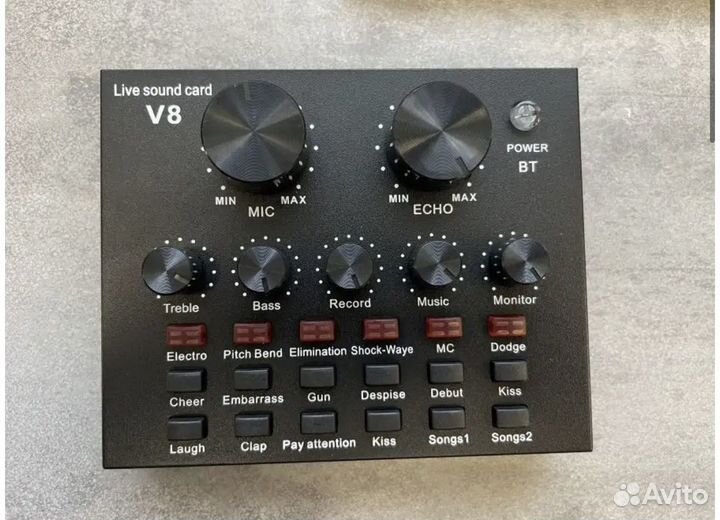 Звуковая карта для пк V8