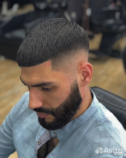 Модель на мужскую стрижку