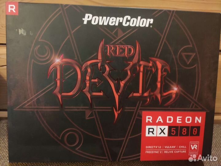 Видеокарта radeon RX 580 8Gb