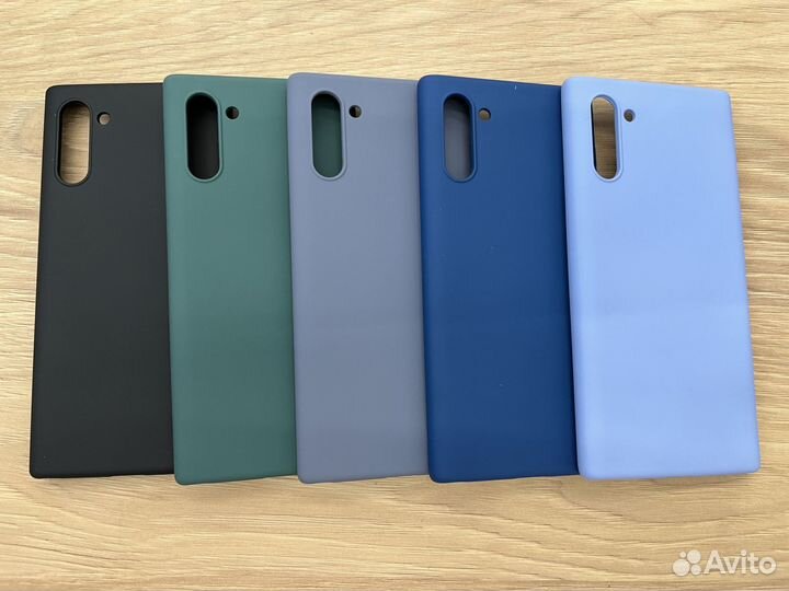Чехол силиконовый на Samsung Note10