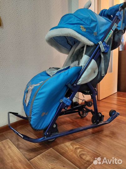 Санки коляска ника