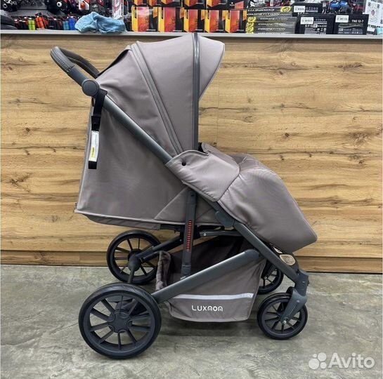 Прогулочная коляска Хаки беж