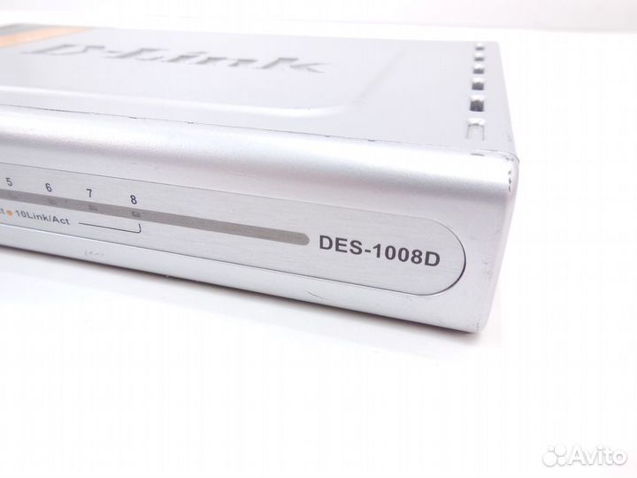 Коммутатор D-link Switch Fast DES-1008D (8-Port)