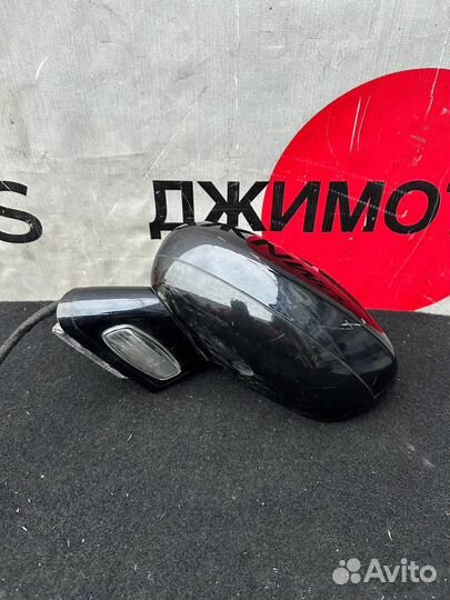 Зеркало левое Citroen DS4 черное
