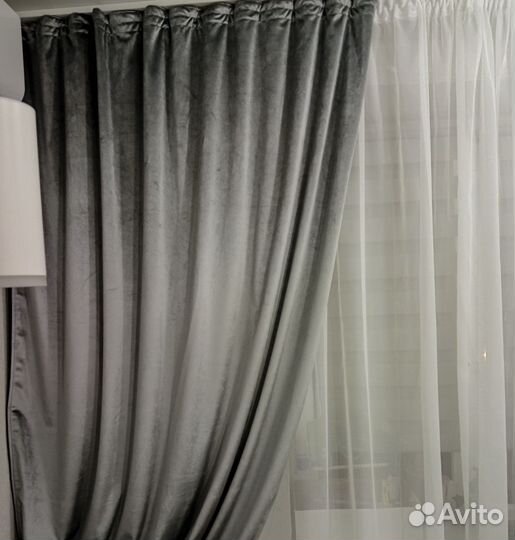 Шторы блэкаут бархат