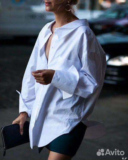 Рубашка оверсайз