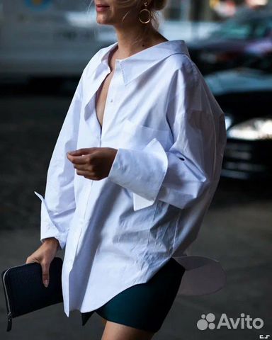 Рубашка оверсайз