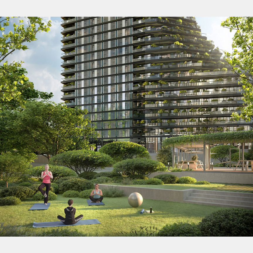 2-к. квартира, 81,8 м², 13/55 эт.