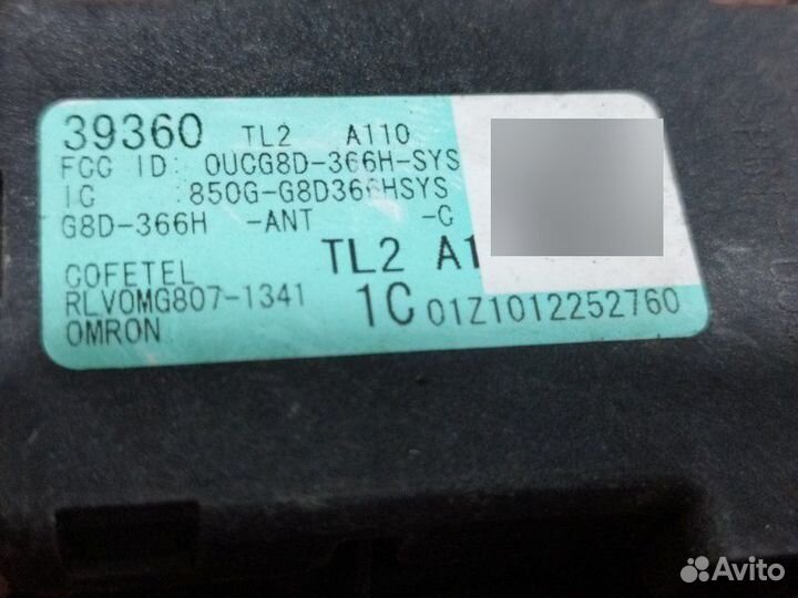 Датчик давления в шинах Honda Pilot YF4