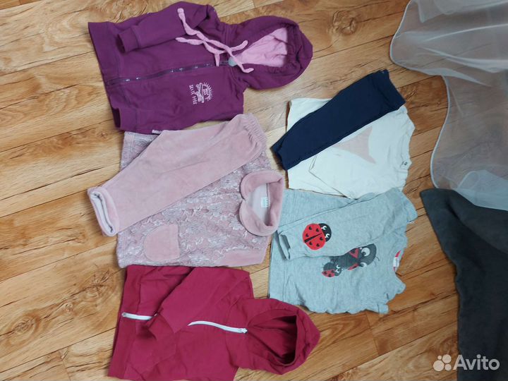Вещи для девочки от 0 до 7 мес пакетом