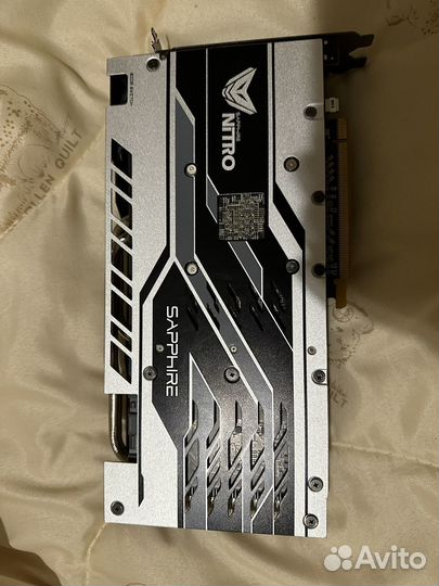 Видеокарта rx580 4gb sapphire nitro+