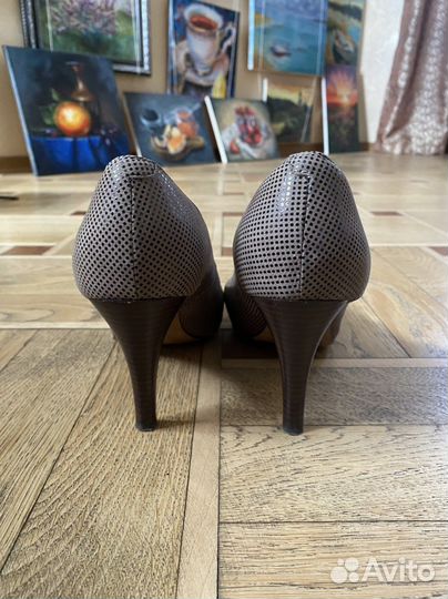 Туфли женские кожаные 40 размер Эконика