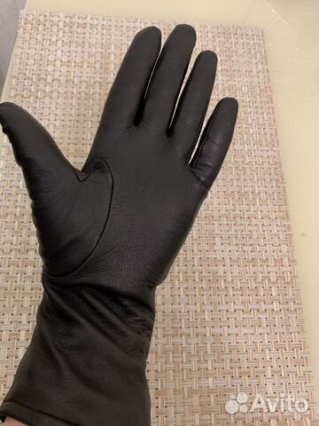 Перчатки кожаные женские