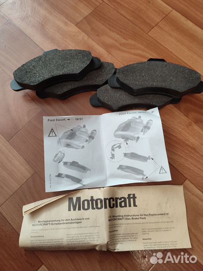 Тормозные колодки ford escort