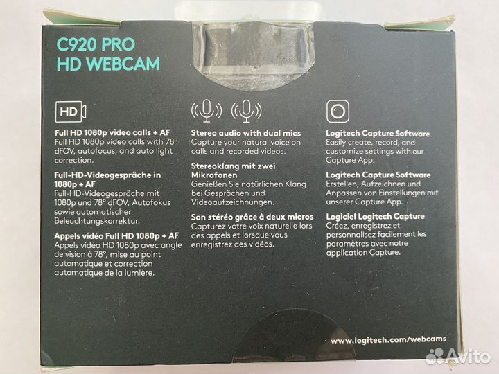Веб-камера / вебкамера Logitech c920 pro hd