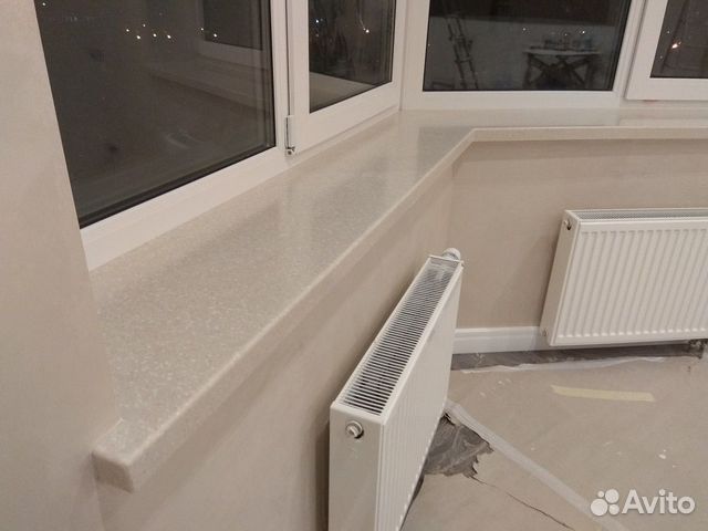 Подоконник из искусственного камня (акрил)