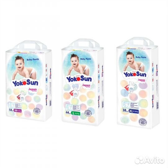 Подгузники - трусики yokosun