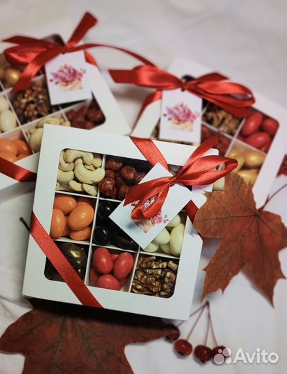 Вкусный подарок воспитателю учителю орехи