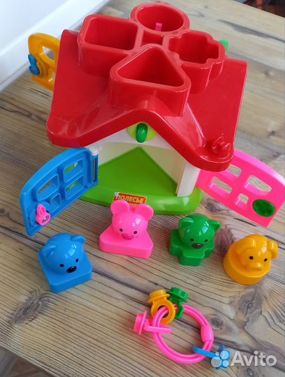 Домик сортер полесье