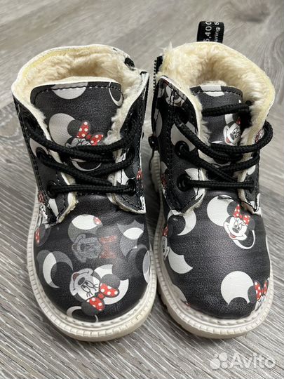 Ботинки на девочку 22 размер