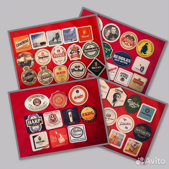 Подставки под стаканы костеры и бирдекели