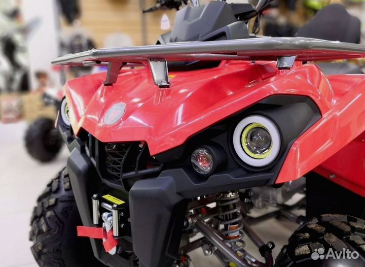 Квадроцикл Motах Grizlik 200 Ultra красный
