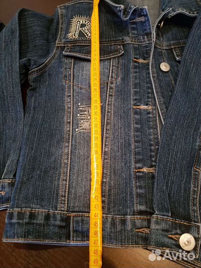 Джинсовый костюм для девочки