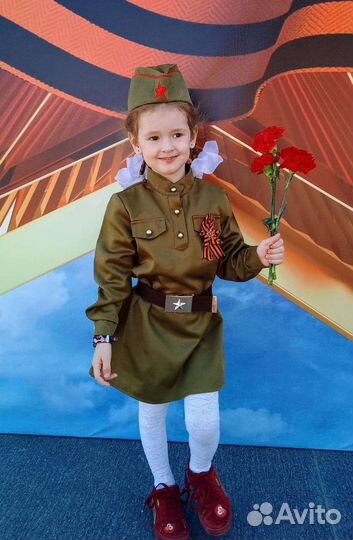 Детская военная форма для девочки