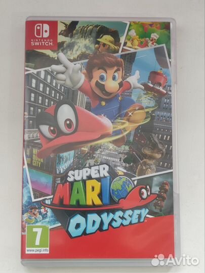 Картридж Super Mario Odessey