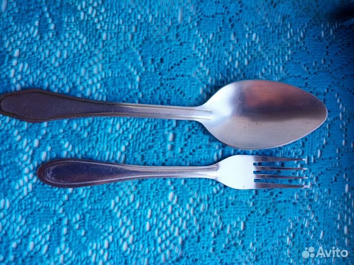Столовые приборы ложки вилки СССР