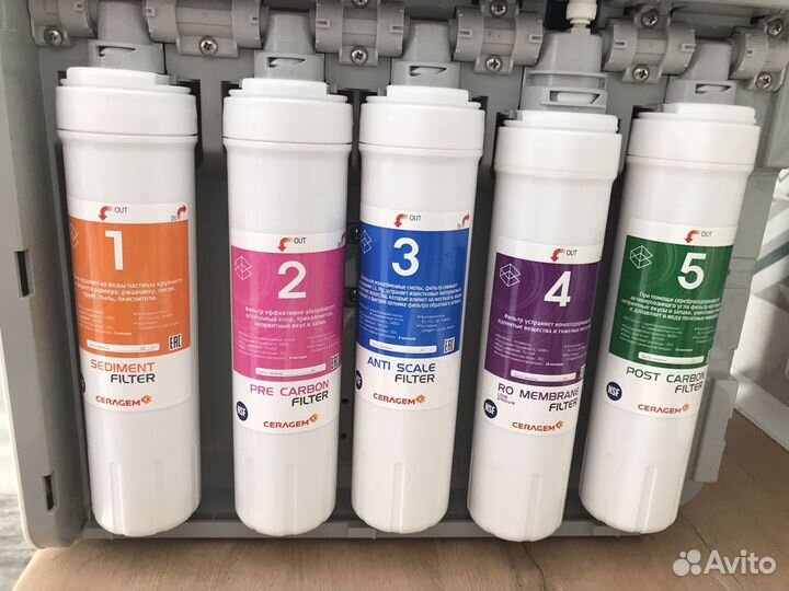 Ceragem ohho отчистка воды обратный остмос