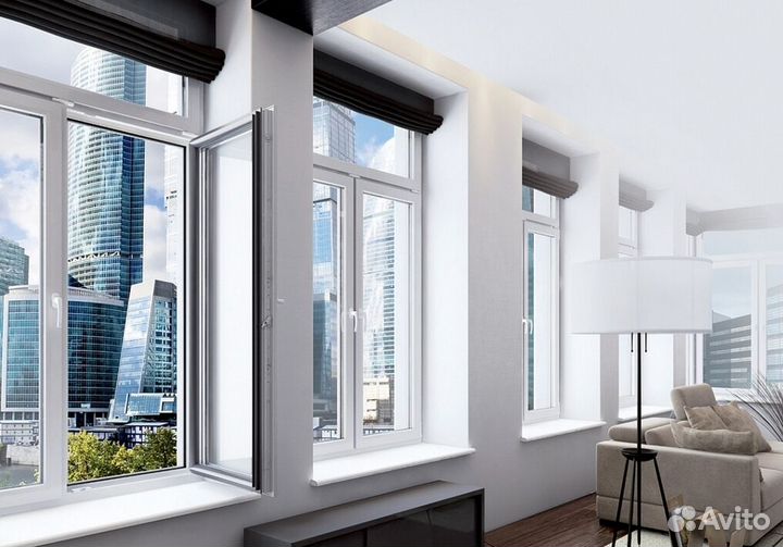 Пластиковые окна с установкой