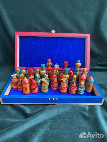 Шахматы СССР №32 деревянные