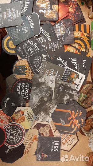 Jack Daniels подставки, костеры, бирдекели