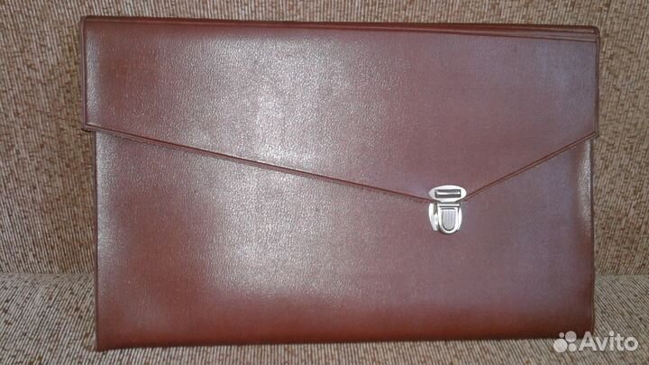 Кожаные папки для документов времен СССР